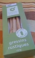 GRESSINS RUSTIQUES AUX OLIVES NOIRES