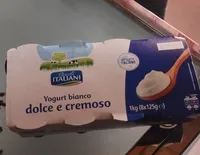 Yogurt bianco dolce e cremoso