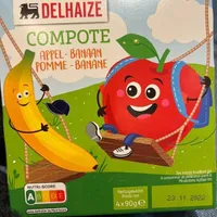 Compote pomme banane