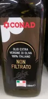 Olio extravergine 100%italiano non filtrato