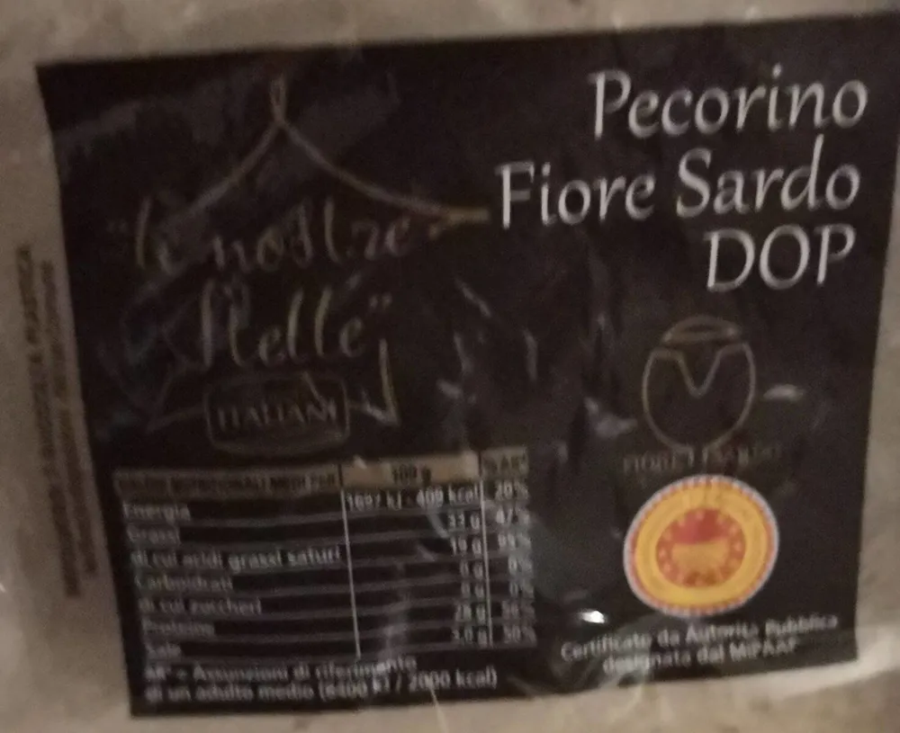 Pecorino fiore sardo DOP