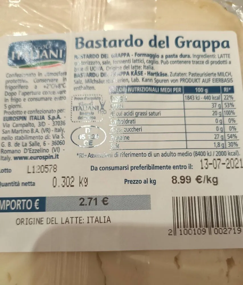 Bastardo del Grappa