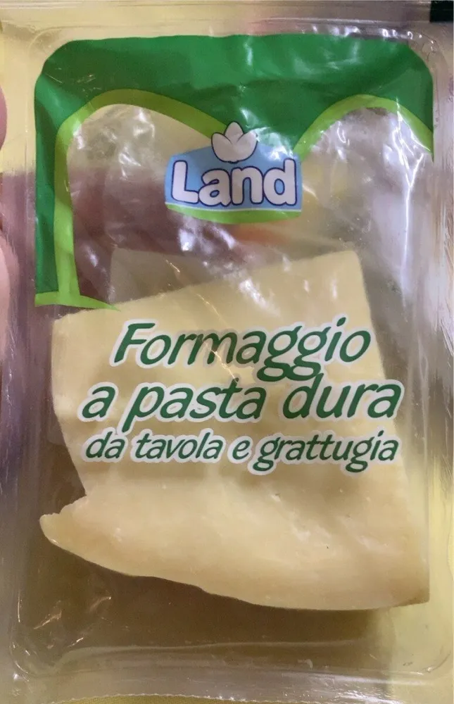 Formaggio a pasta dura da tavola e grattugia
