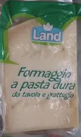 Formaggio a pasta dura da tavola e grattugia