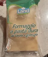 Formaggio a pasta dura da tavola e grattuggia