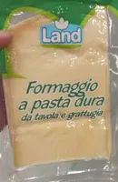 Formaggio a pasta dura da tavola e grattugia