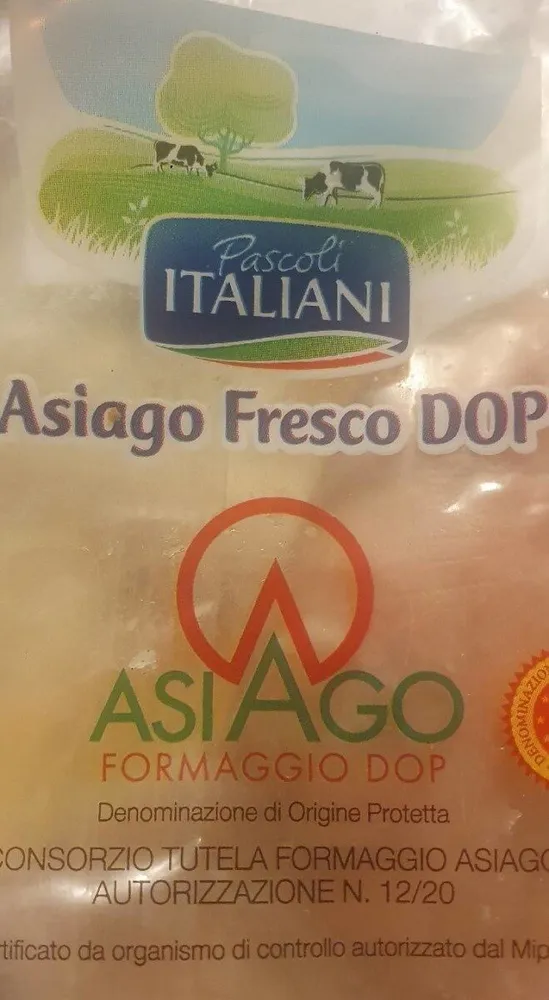 Asiago fresco dop