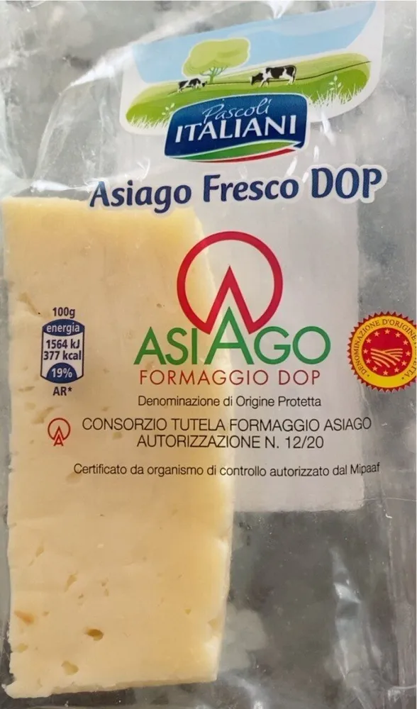 Asiago fresco DOP