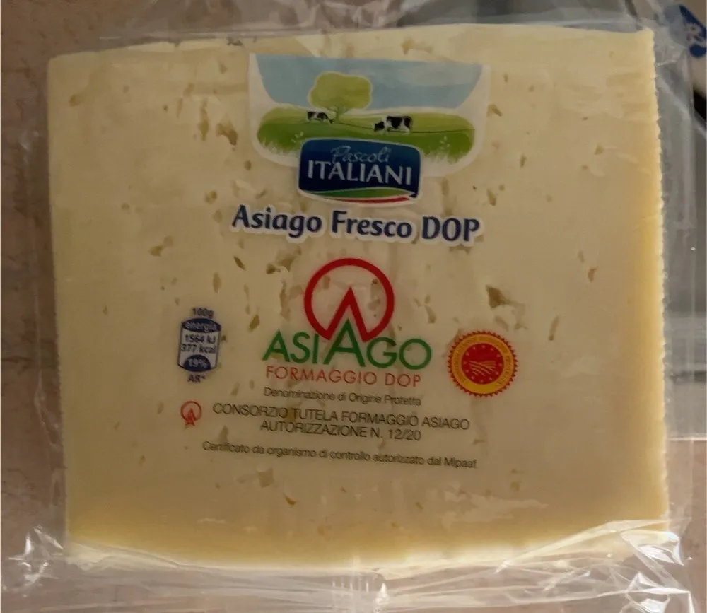 Asiago fresco DOP