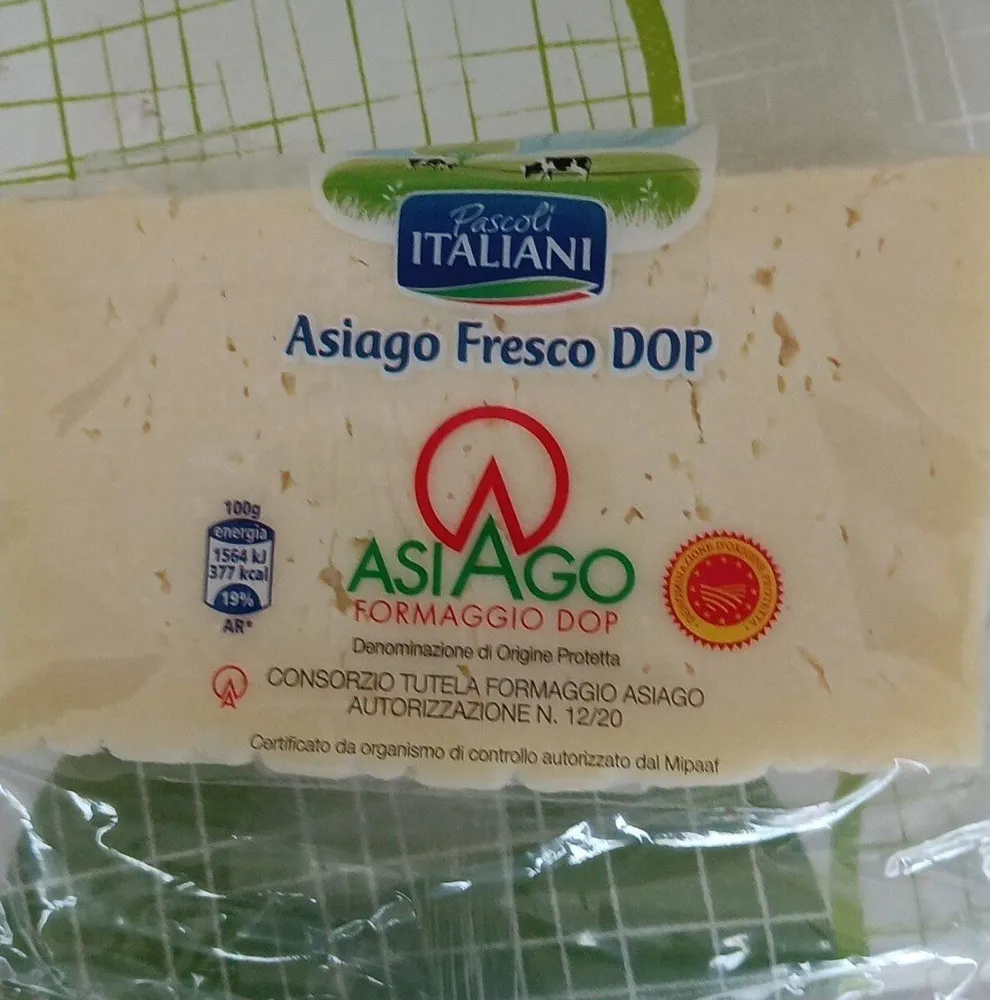 Formaggio Asiago fresco DOP