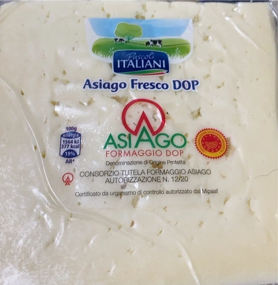 Asiago fresco DOP