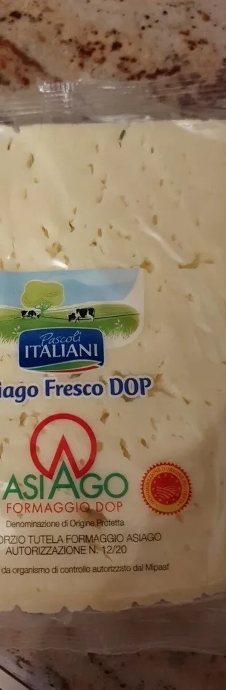 Asiago fresco dop