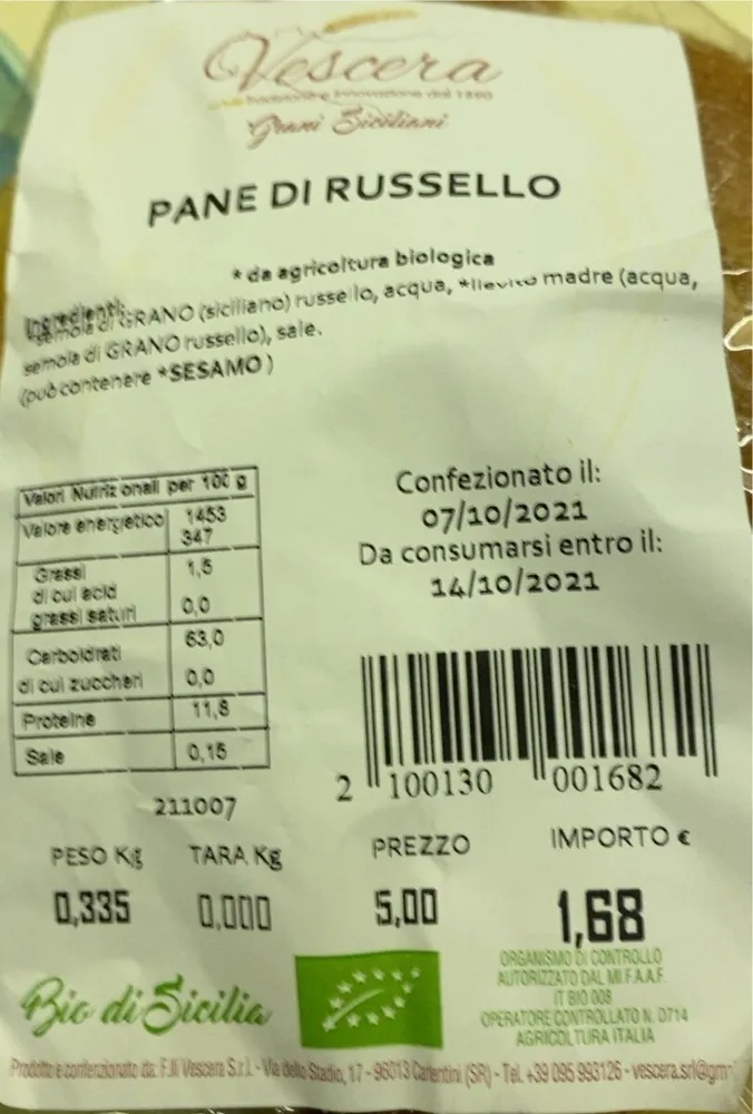 Pane di russello