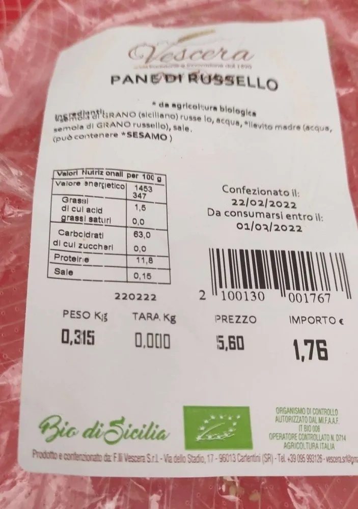 Pane di russello