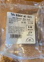 Tofu Kräuter mit Chili