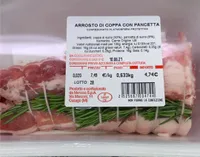 Arrosto coppa con pancetta