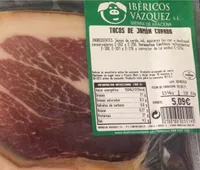 Tacos de jamón curado