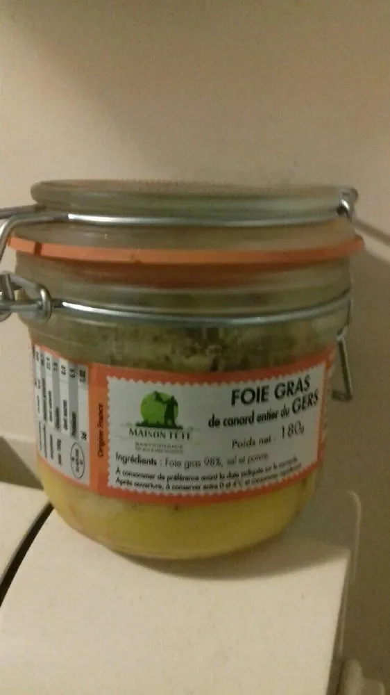 Foie gras de canard entier du Gers