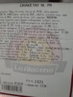 Croquetas al px