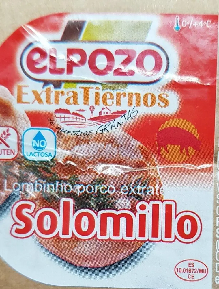 Solomillo marinado de cerdo