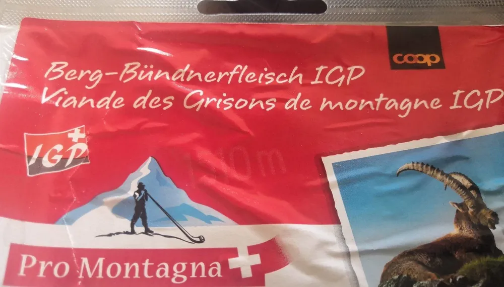 Berg-Bundnerfleisch IGP- Viande des Grissons de montagne IGP