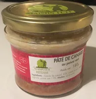 Pâté de canard au poivre vert