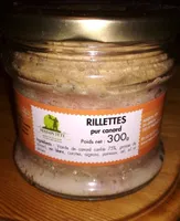 Rillettes pur canard