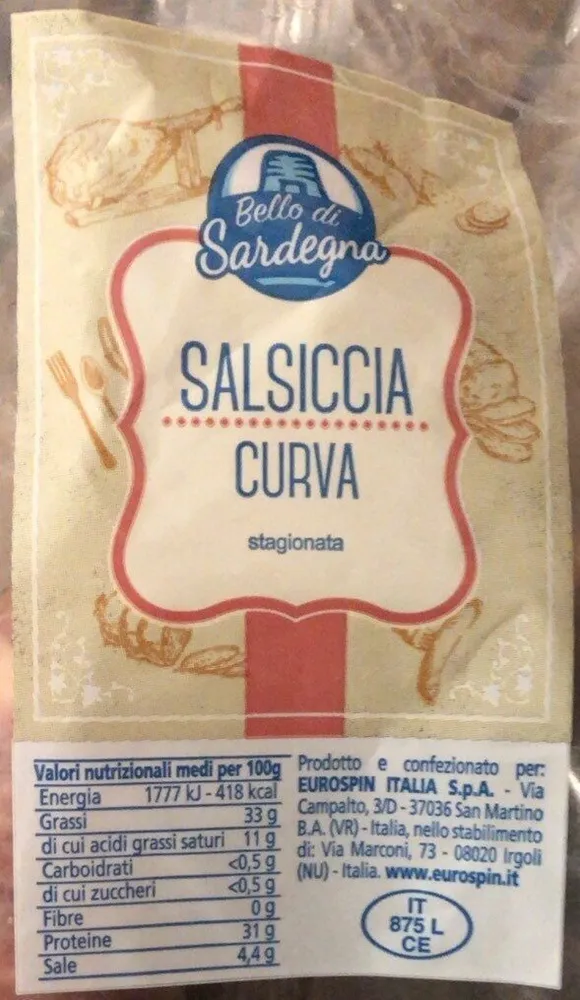 Salsiccia Curva