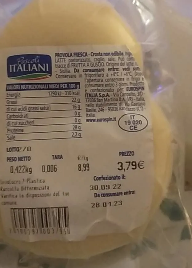 Provola fresca