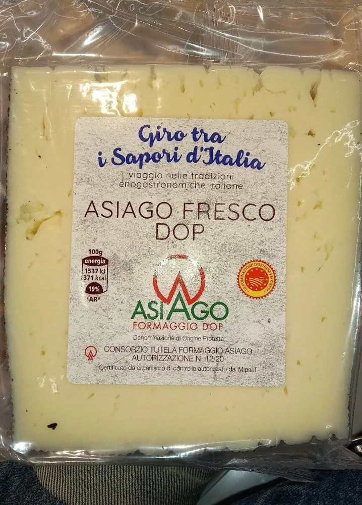 Asiago fresco dop