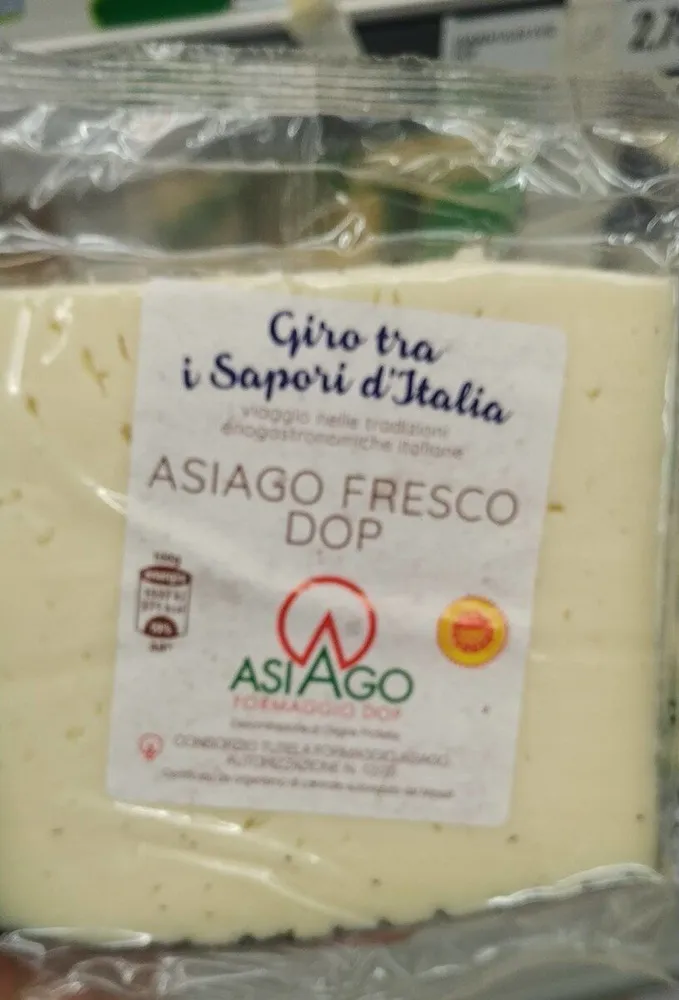 Asiago fresco DOP