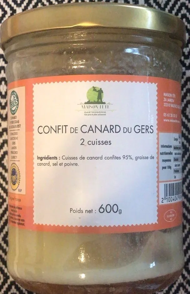 Confit de canard du gers