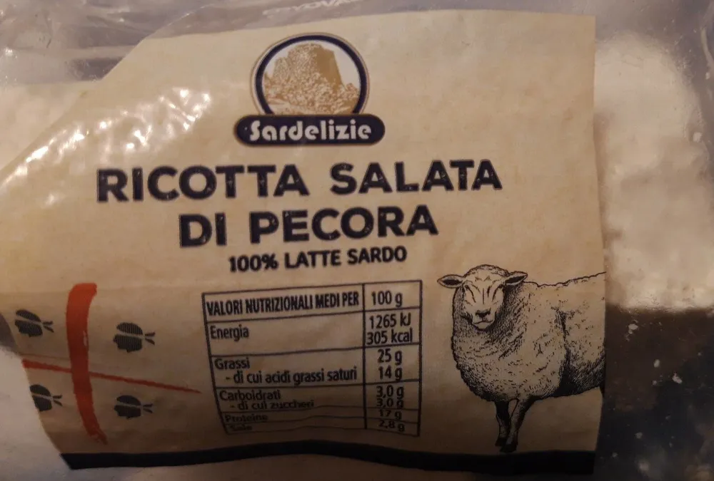 Ricotta salata di pecora