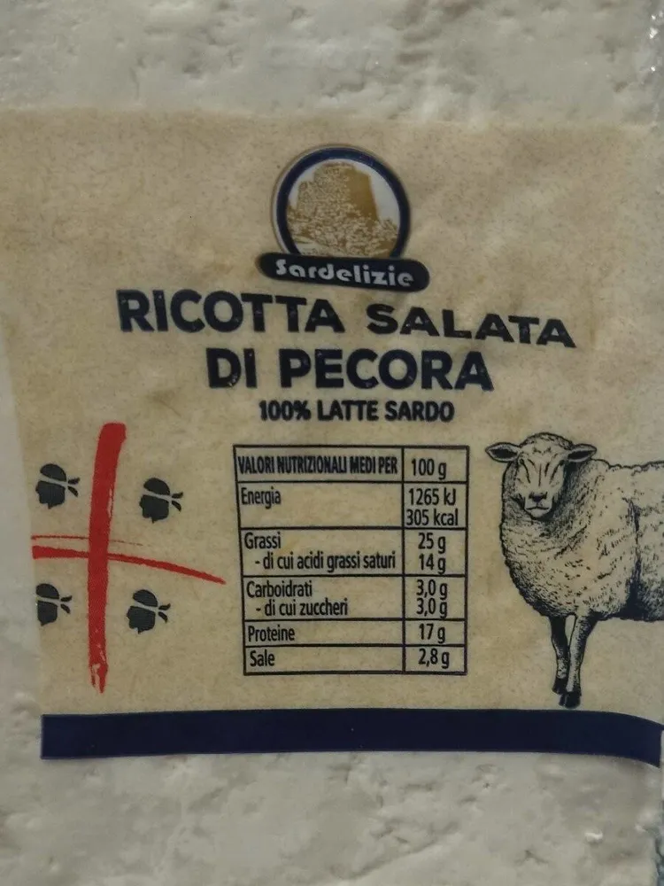 Ricotta salata di pecora