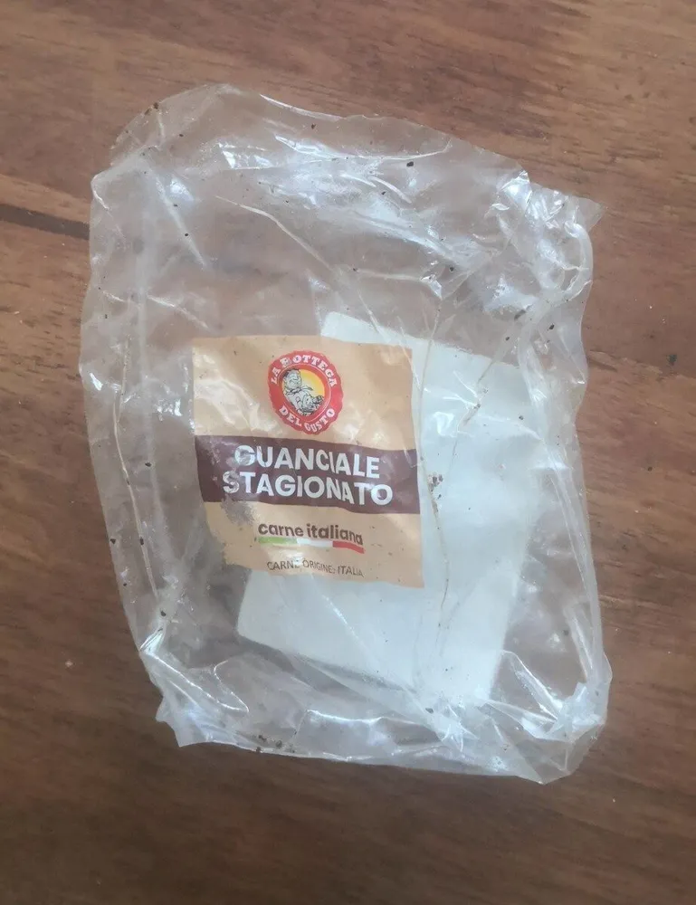 Guanciale Stagionato