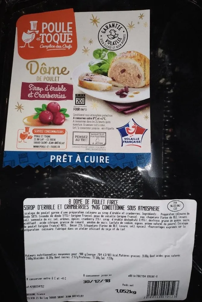 Dome ee poulet