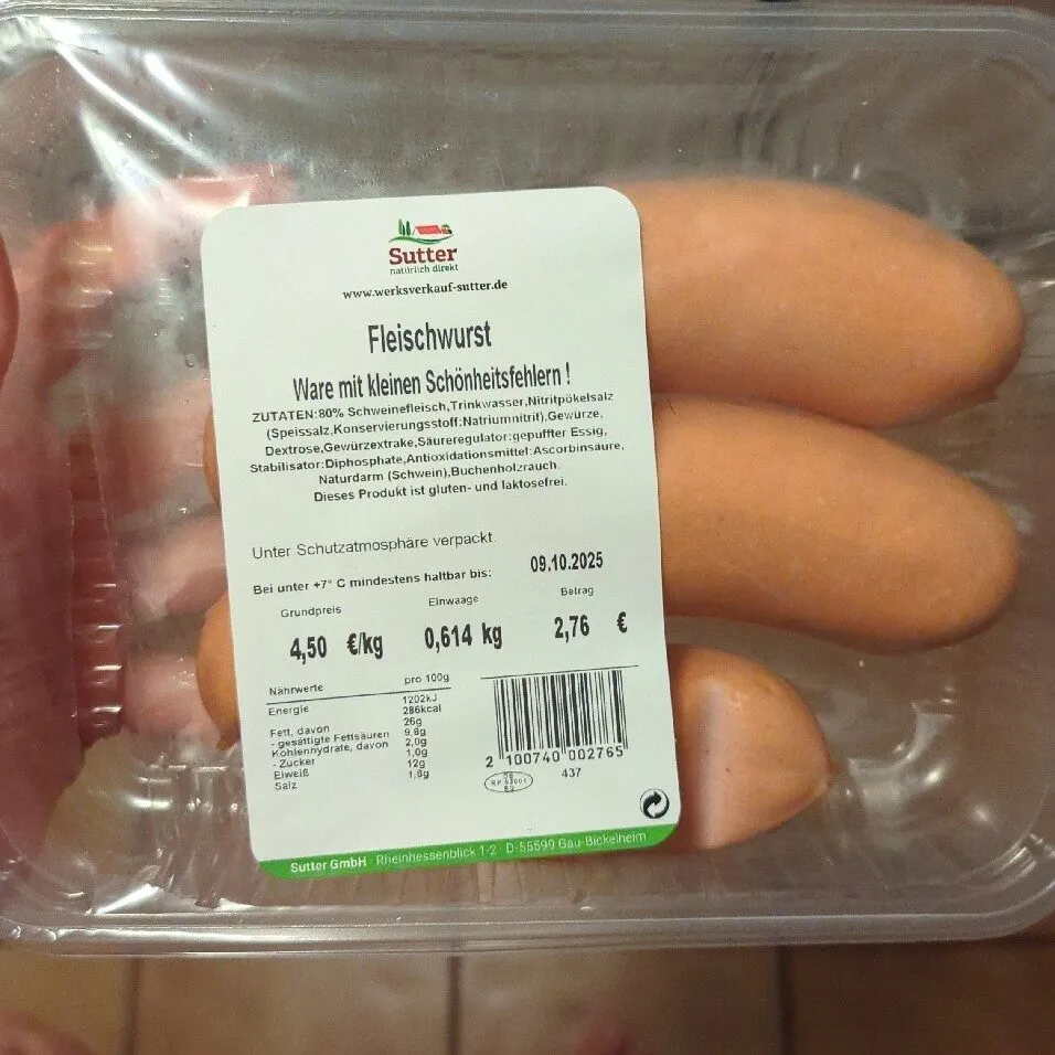Fleischwurst