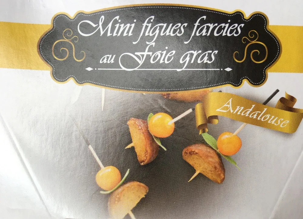 Mini figues farcies au foie gras