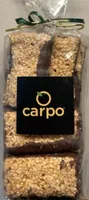 Sesame seed candy with chocolate