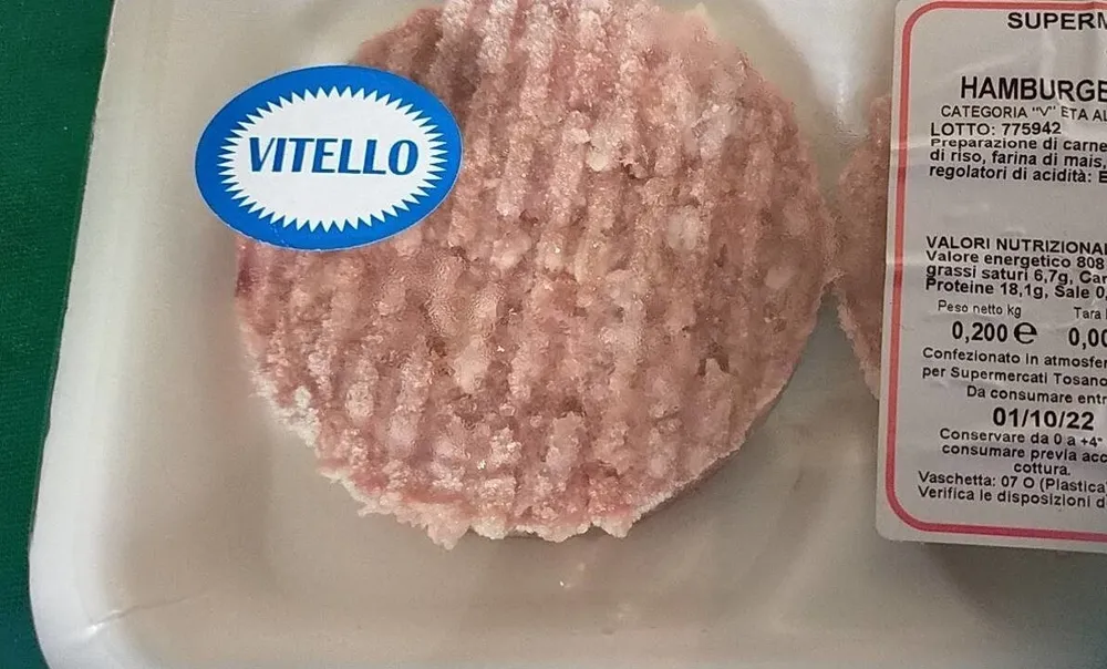 Hamburger vitello