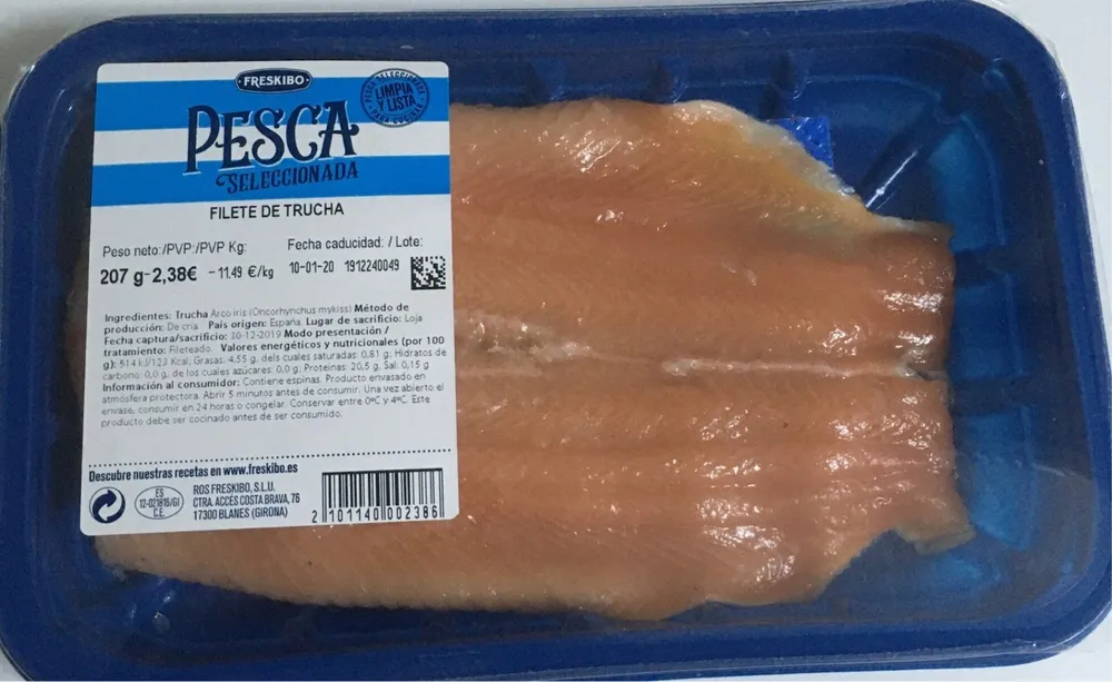 Filete de trucha