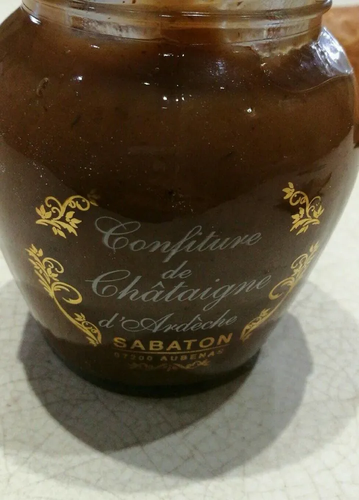 Confiture de châtaignes d'Ardèche