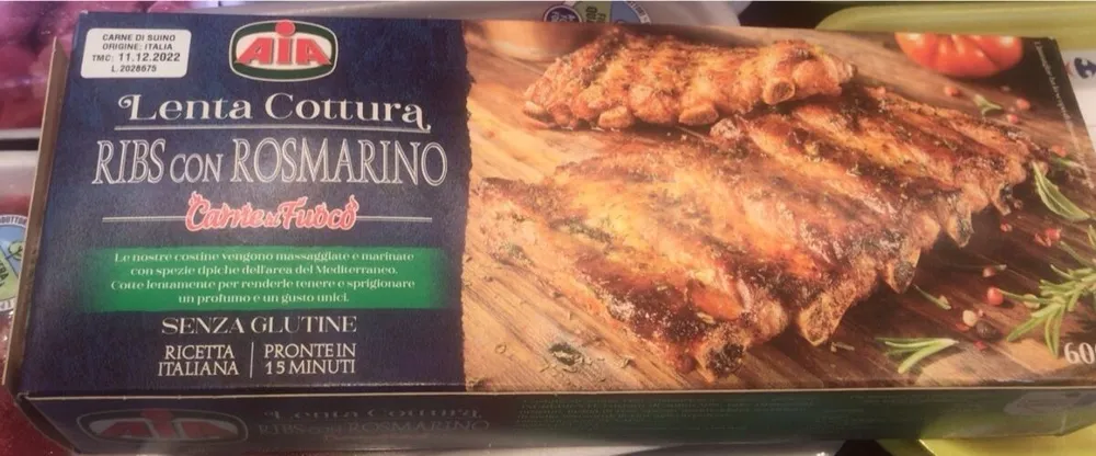 Ribs con rosmarino
