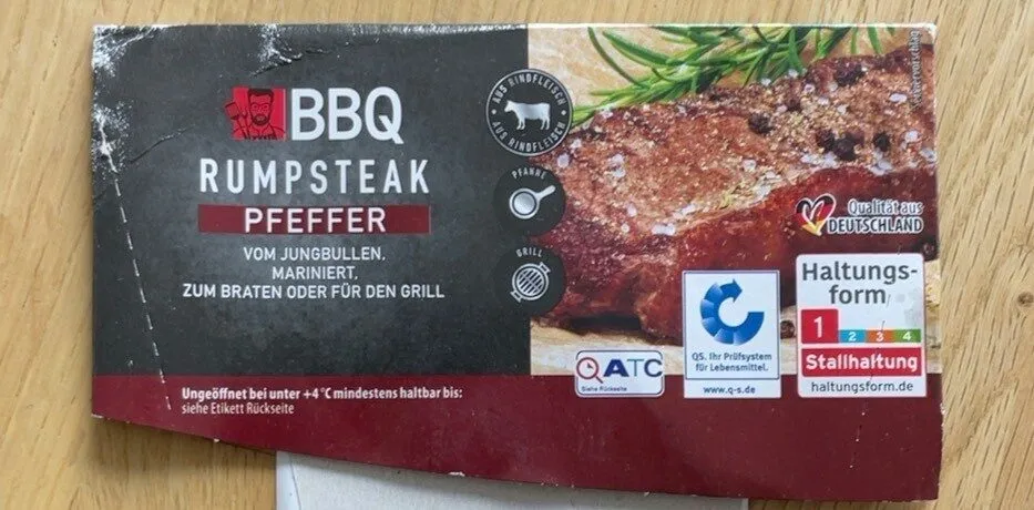 Rumpsteak pfeffer
