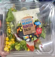 Bunter salat mit joghurt dressing