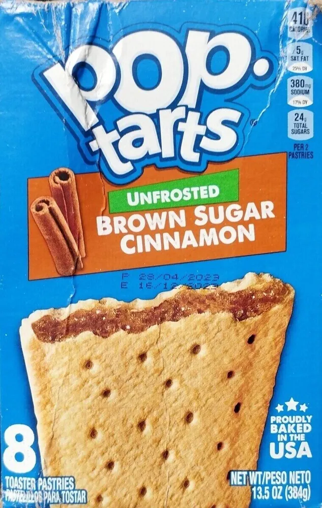 Pop tarts brown sugar cinnamon