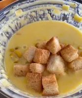 Chilled corn soup