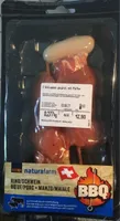 2 Grillspiess gewürzt, mit Pfeffer