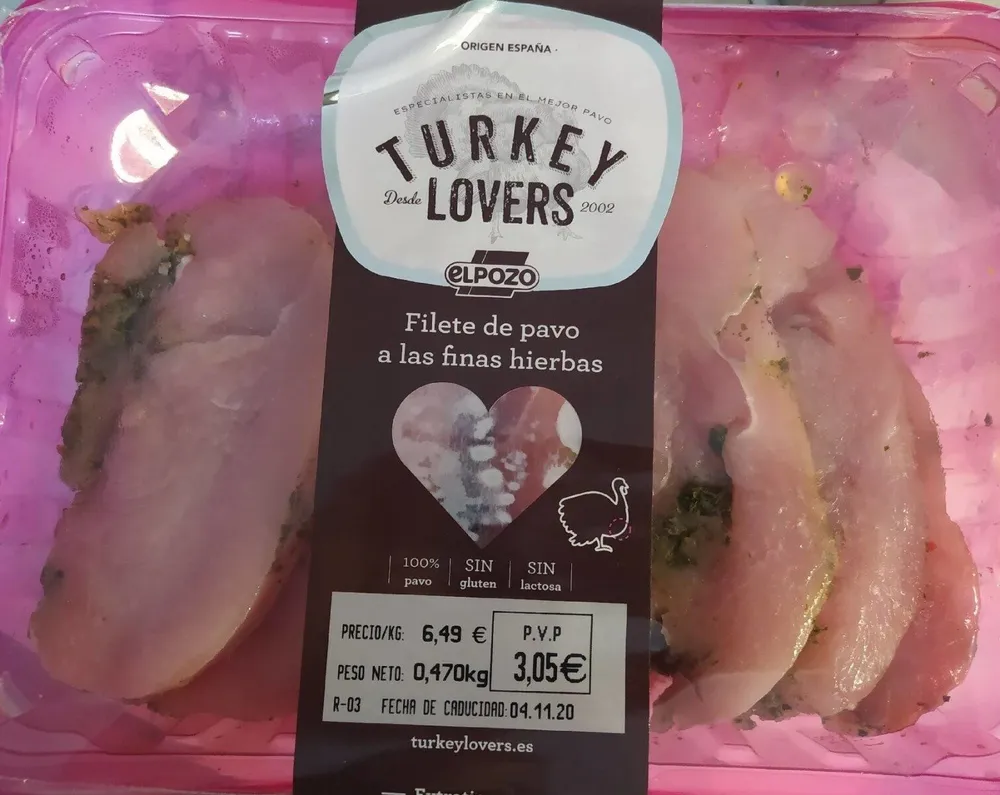 FILETE DE PAVO FINAS HIERBAS