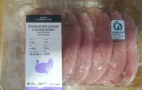 Pechuga de pavo marinada a las finas hierbas